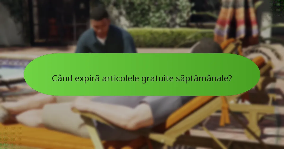 Cum pot jucătorii să revendice articolele gratuite săptămânale?