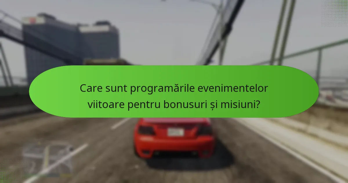 Cum funcționează misiunile speciale în programul evenimentelor?