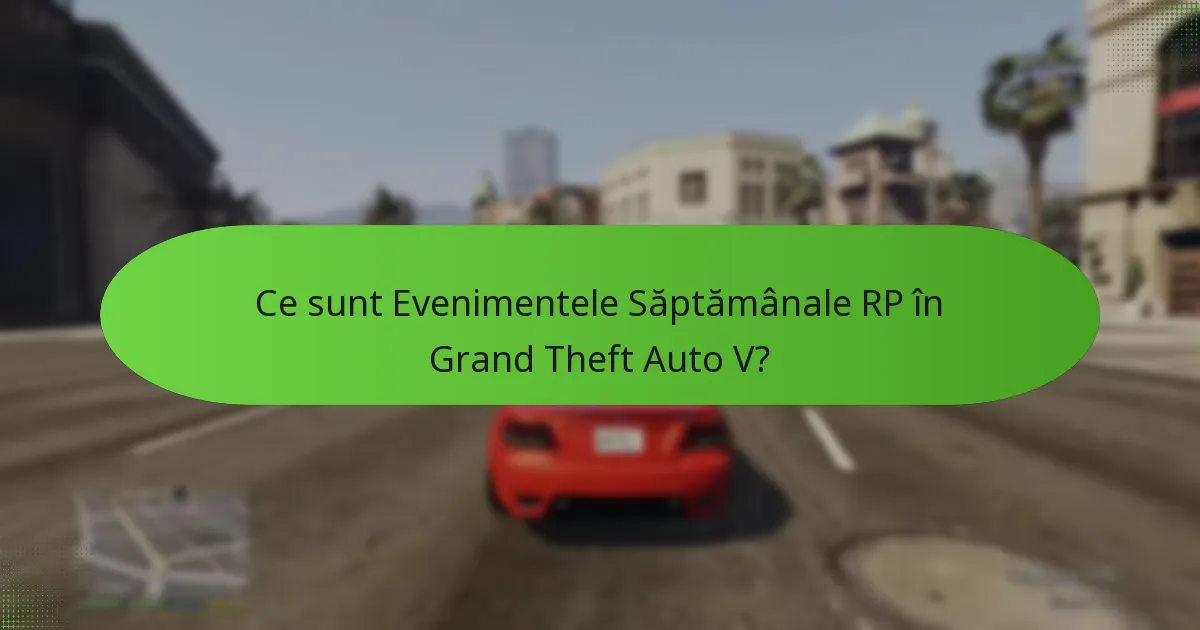 Ce Recompense Unice pot câștiga jucătorii din Evenimentele Săptămânale RP?